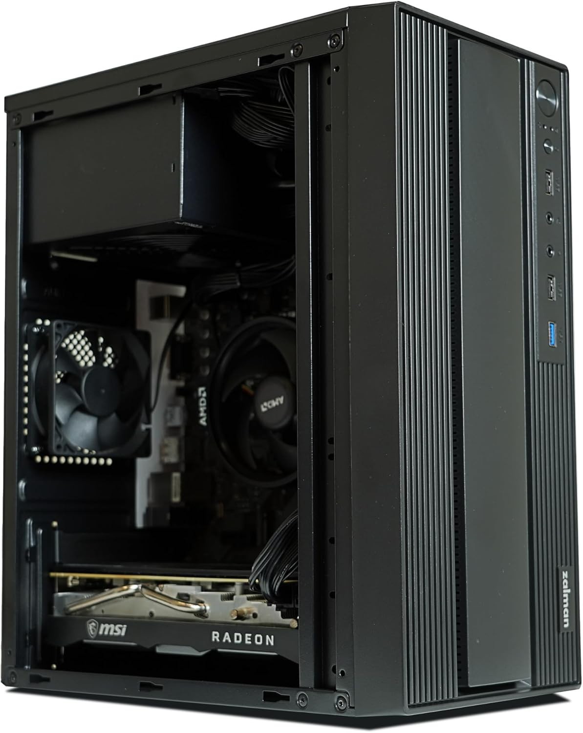 Zalman T6 MINI Compact M-ATX PC Case, Micro-ATX Mini-ITX SFF SFX HTPC Small Form