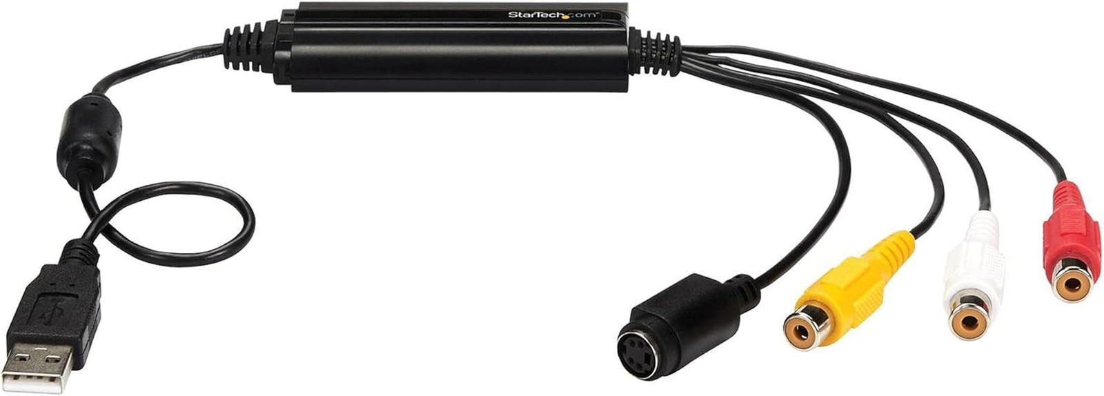 USB Video Capture Adapter Cable – S-Video/Composite to USB 2.0 SD Video Capture