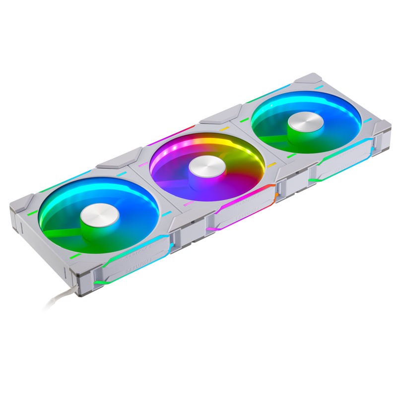 Phanteks D30 PWM Regular Airflow D-RGB Fan 3er PH-F140D30_DRGB_PWM_WT01_3P