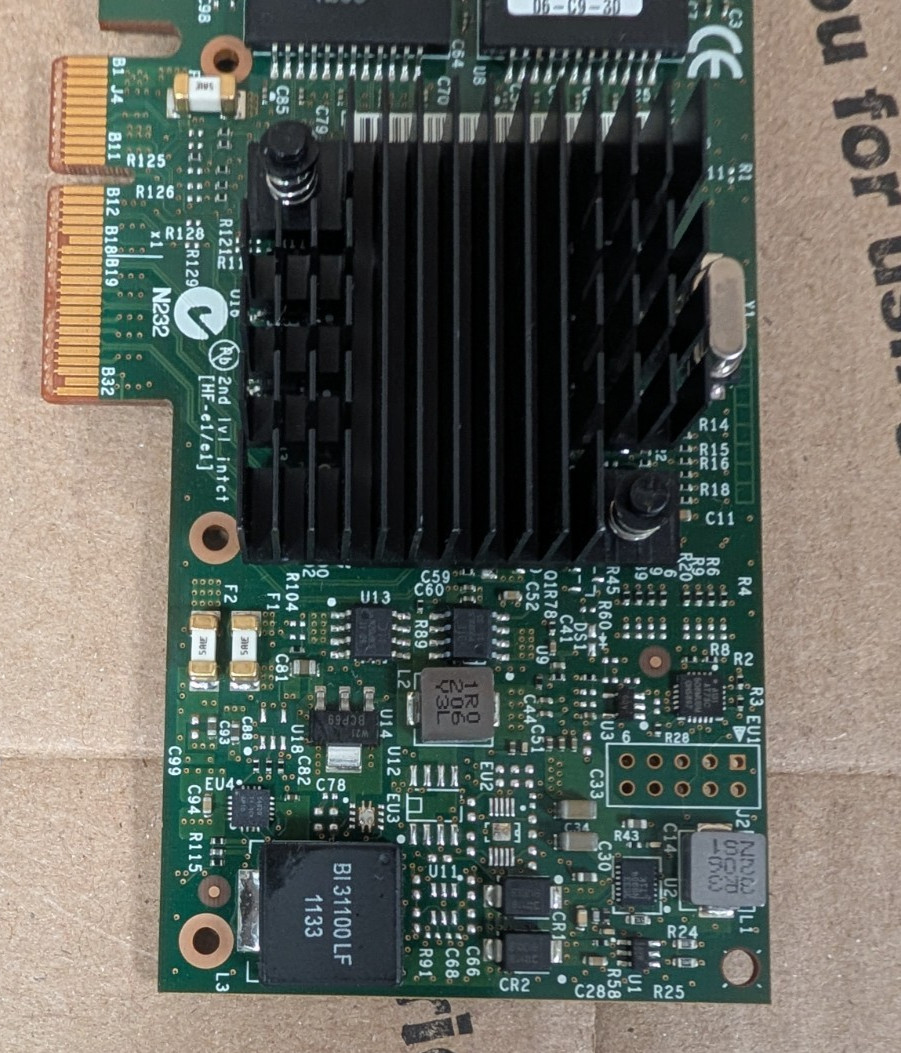 Intel I350T4 1GbE Quad Port RJ-45 Ethernet Adapter Dell 0THGMP HIGH PROFILE