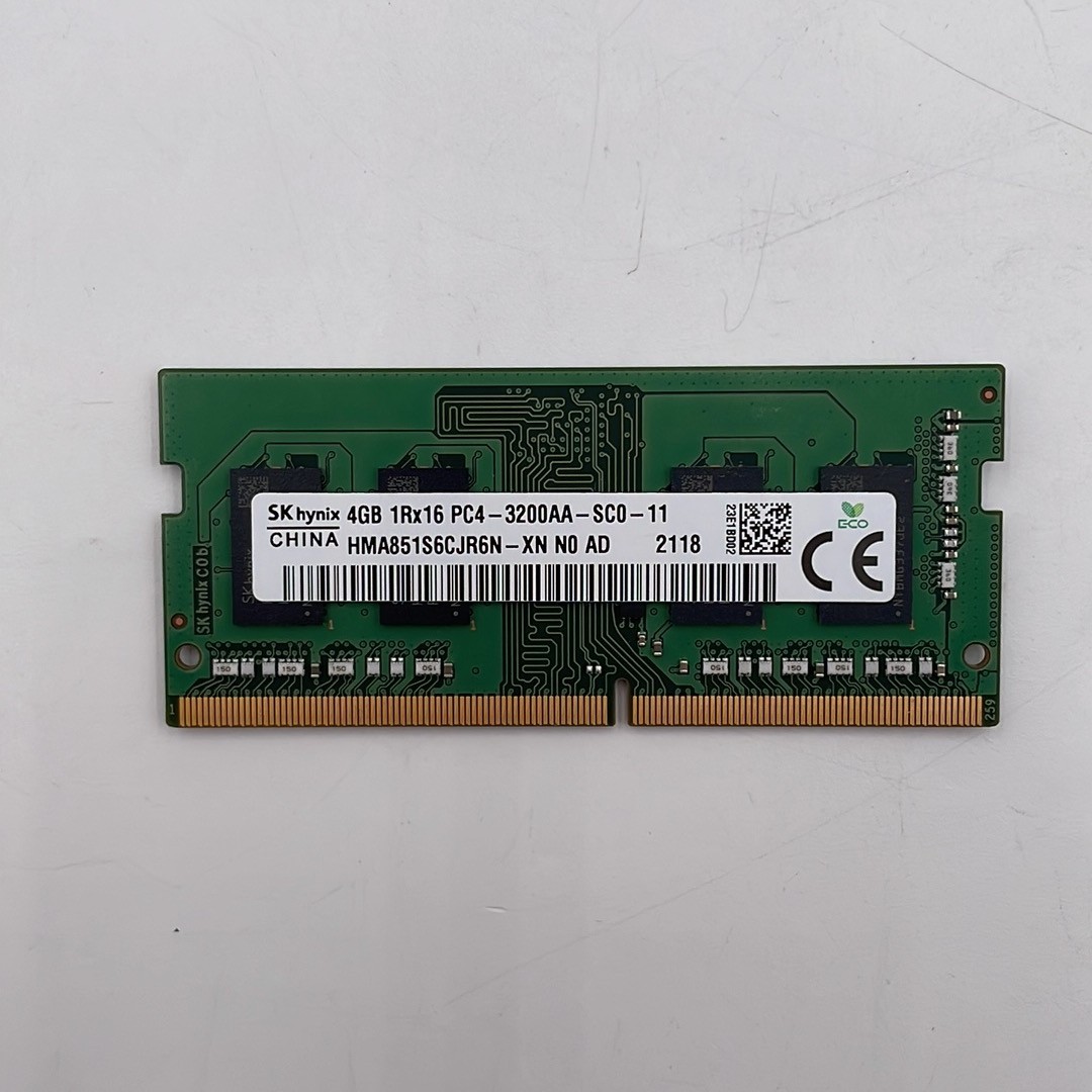 Hynix 4GB (1x4GB) DDR4 3200MHz SODIMM RAM HMA851S6CJR6N-XN Laptop Memory