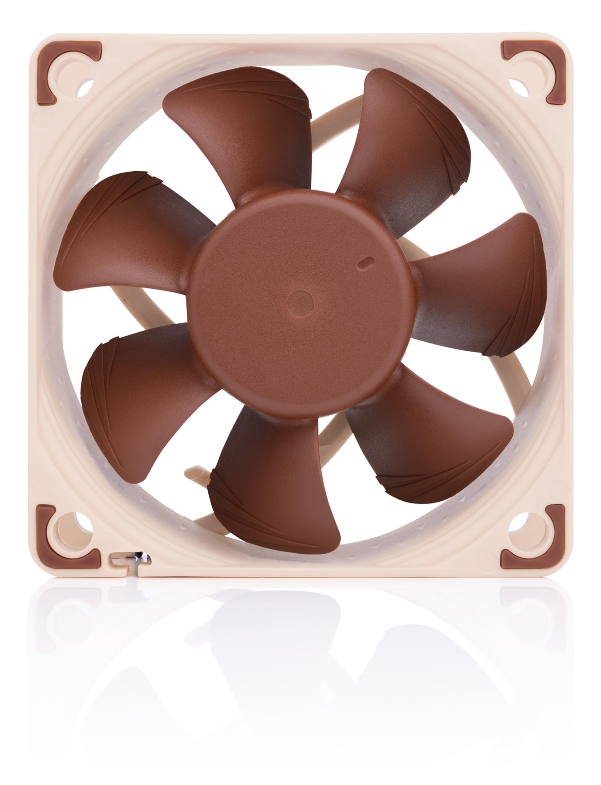 Noctua NF-A6x25 PWM, Premium Quiet Fan, 4-Pin (60mm, Brown) 60x60x25mm, Brown