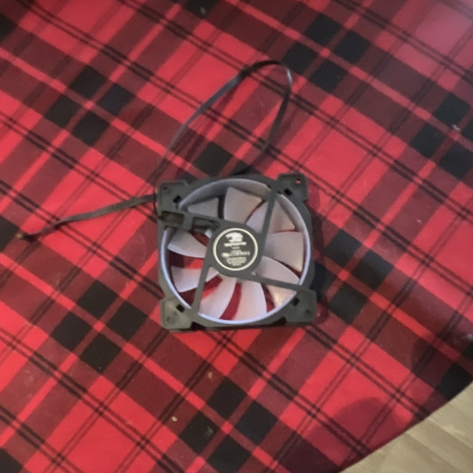 iBUYPOWER 120mm Hydraulic Case Fans Set of 3 Black 3-Pin 1200RPM 46.6CFM