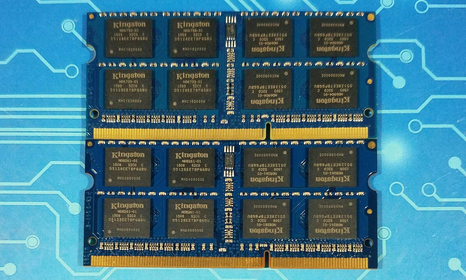 16GB (2x8GB) PC3L-12800s DDR3-1600MHz 2Rx8 Non-ECC Kingston KN2M64-ETB