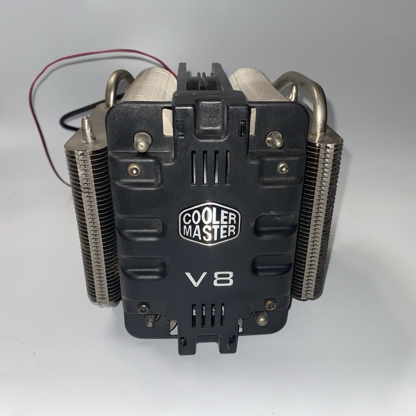 Cooler Master V8 CPU Fan with Heatsink Aluminum Copper Black Silver 120mm Fan