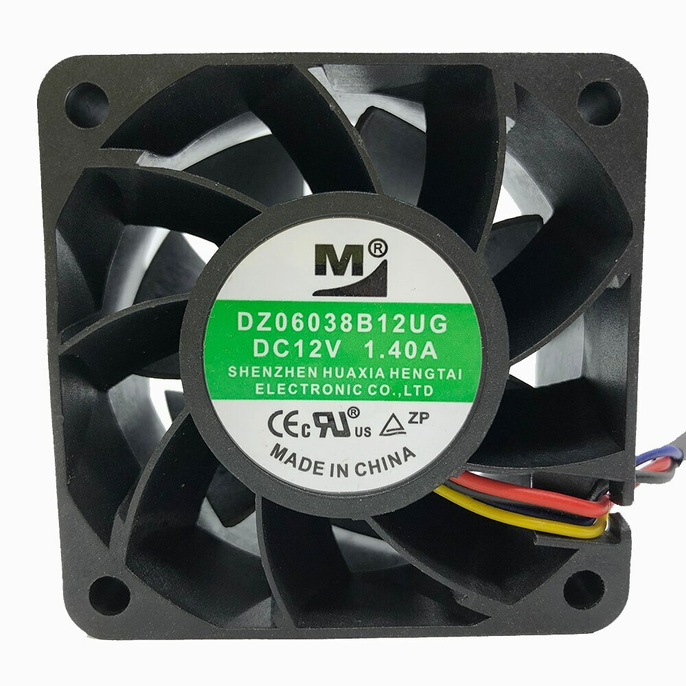 DZ06038B12UG 6038 12V 1.40a 60x60x38mm PWM speed regulating cooling fan 4wires