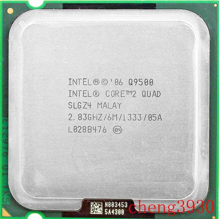 Intel Core 2 Quad Q9500 2.83GHz/6M/1333 SLGZ 4 LGA 775 CPU Processor