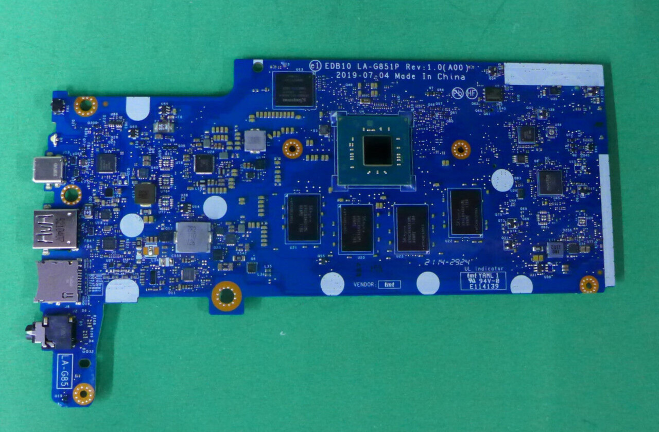 NEW Dell Chromebook 3100 2-in-1 Motherboard Celeron N4020 Dual Core WKMPN