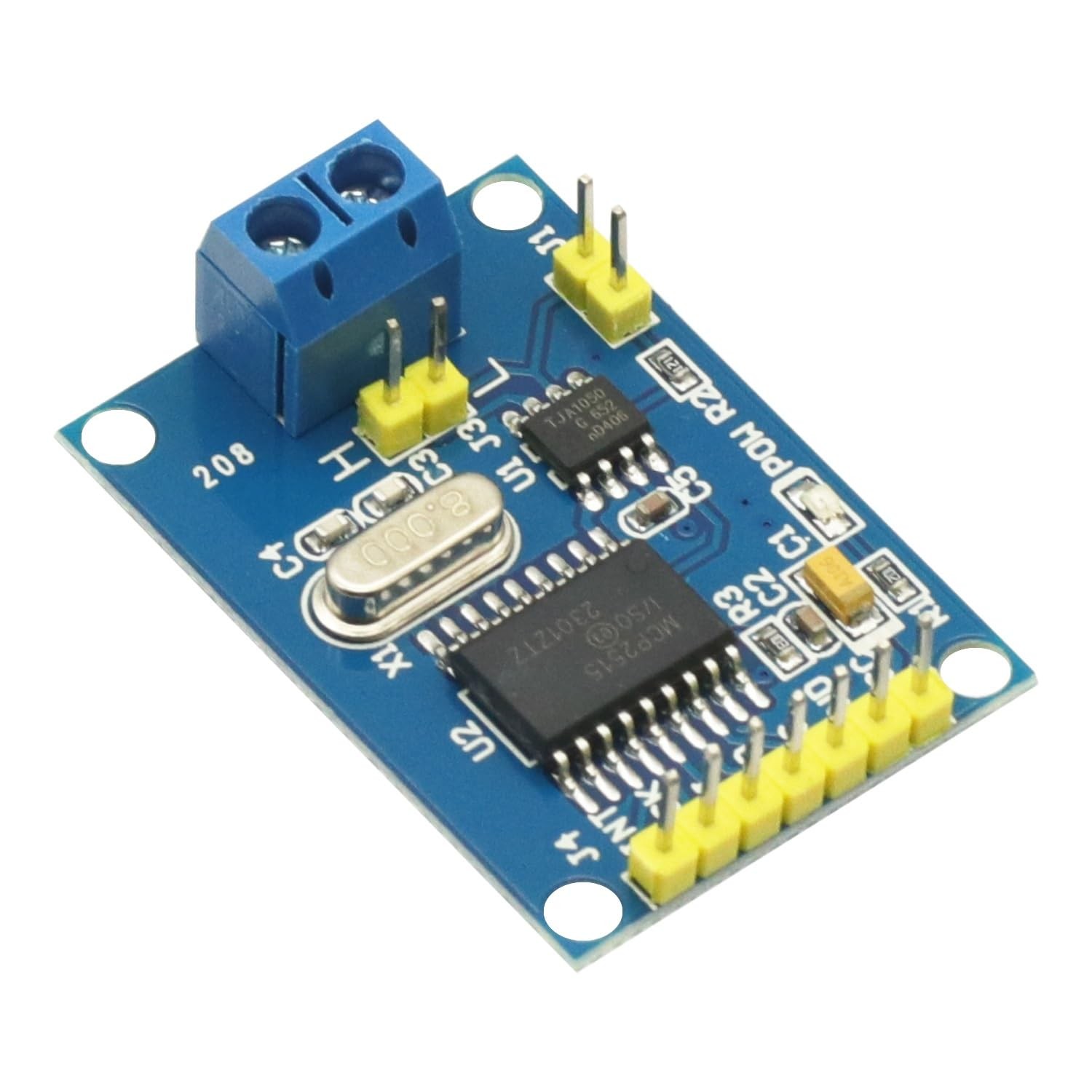MCP2515 CAN Bus Driver Module Board TJA1050 Receiver SPI For Arduino 2 PCS