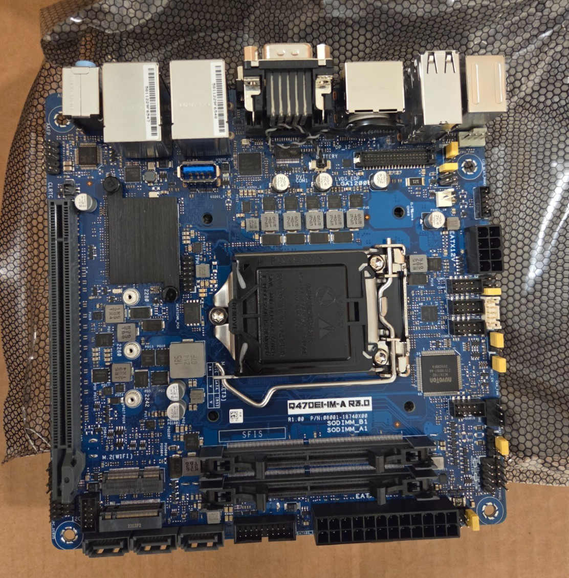 ASUS Q470EI-IM-A Motherboard LGA1200, 10th Gen CPU, 2x DDR4 SO-DIMM