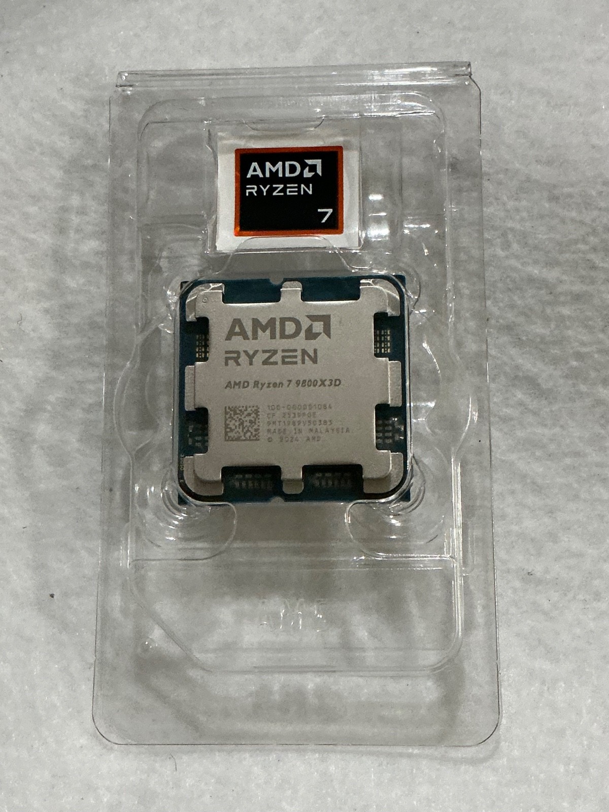 AMD – Ryzen 7 9800X3D 8-Core – 16-Thread 4.7 GHz (5.2 GHz Max Boost) Socket AM5