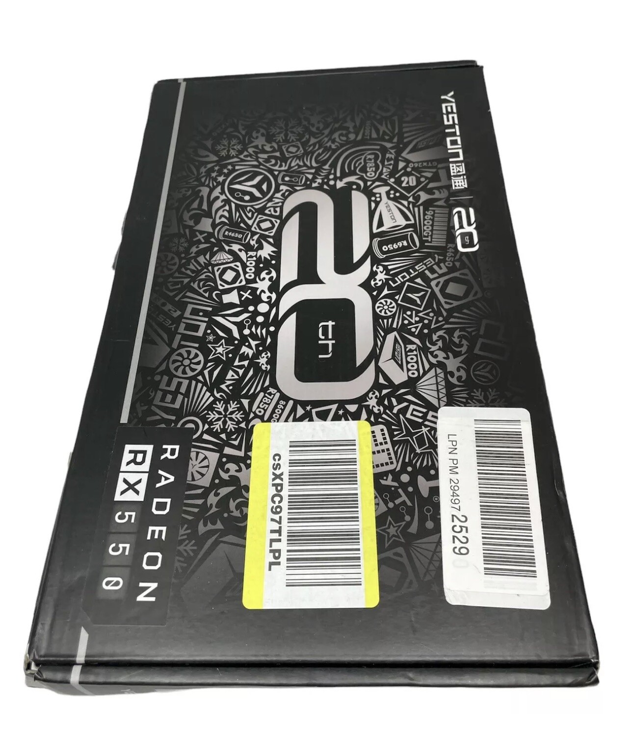 Yeston RX 550 4gb Graphics Card