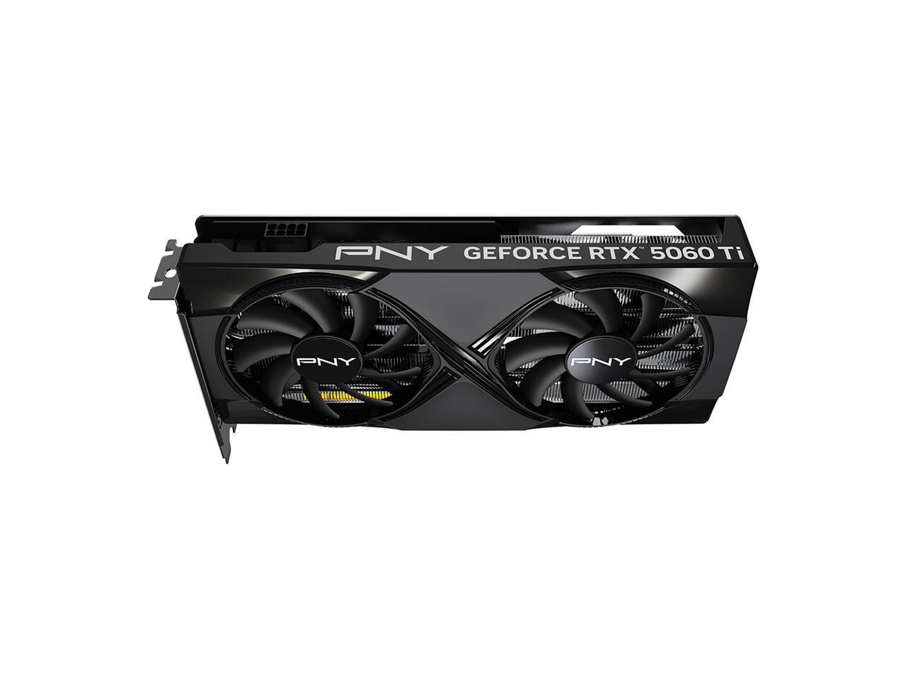 PNY DUAL FAN OC GeForce RTX 5060 Ti 16GB GDDR7 PCI Express 5.0 x8 Graphics Card