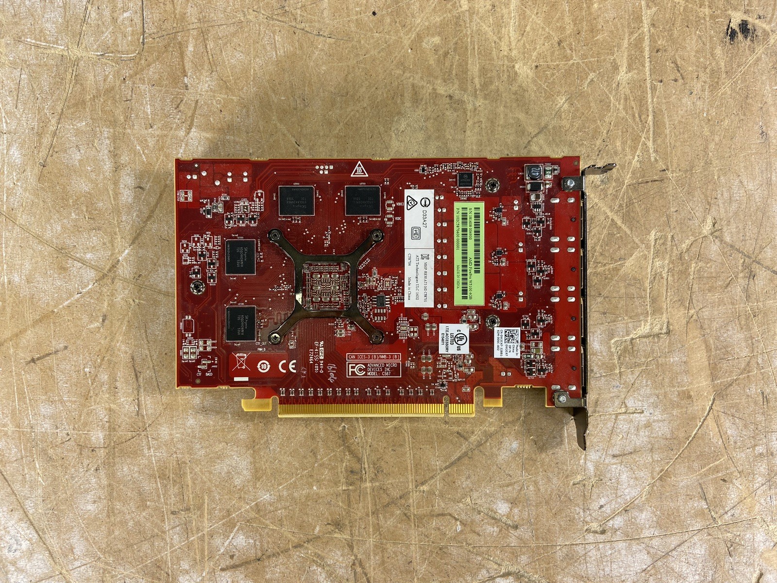 AMD FIREPRO W5100 4GB GDDR5 GRAPHICS CARD
