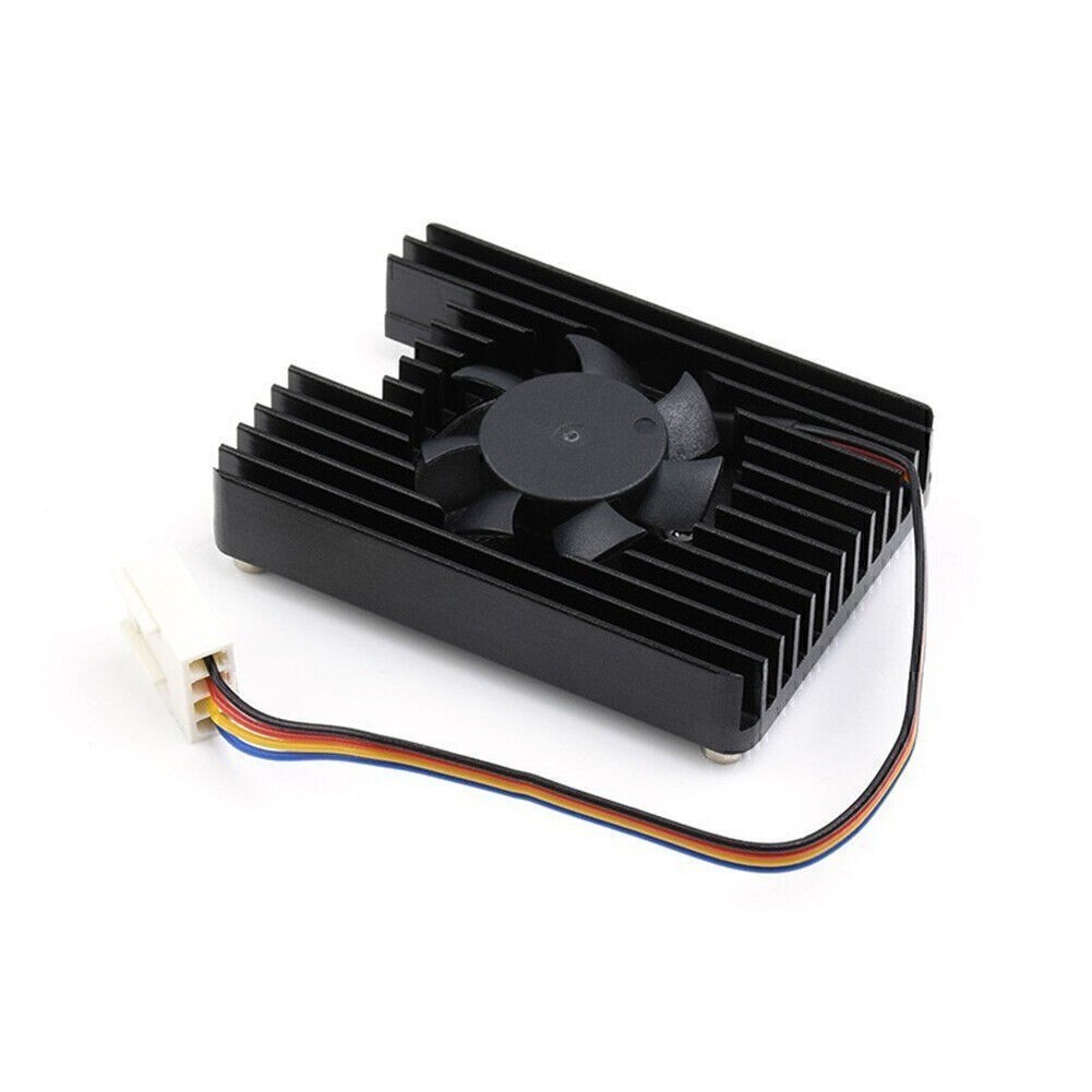 8000RPM Speed Fit For Raspberry Pi CM4 Cooler Radiator PWM Fan 4 Cooling Pads