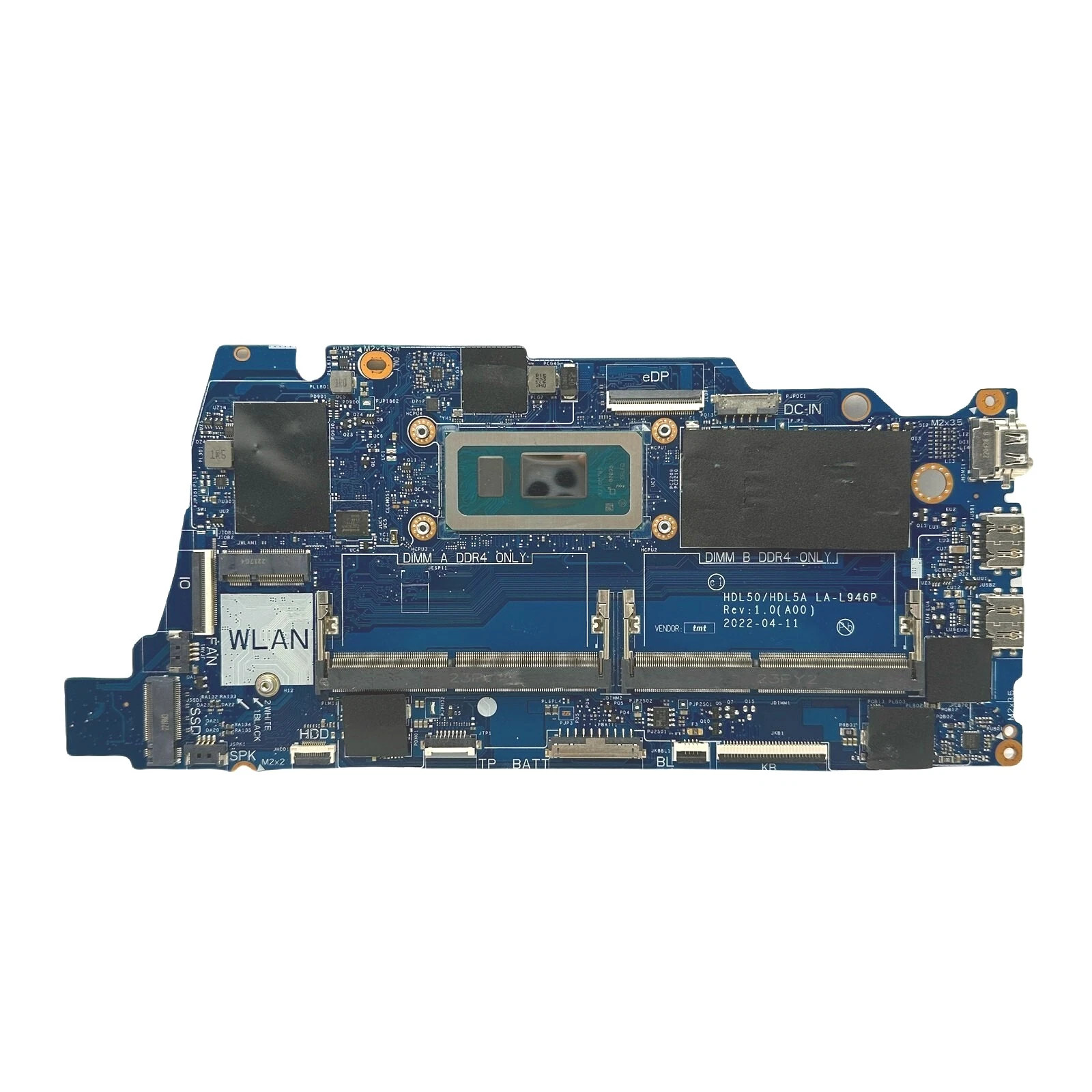 Dell Vostro 3420 Core i5-1135G7 4.70GHz Laptop Motherboard LA-L946P 3MJRD