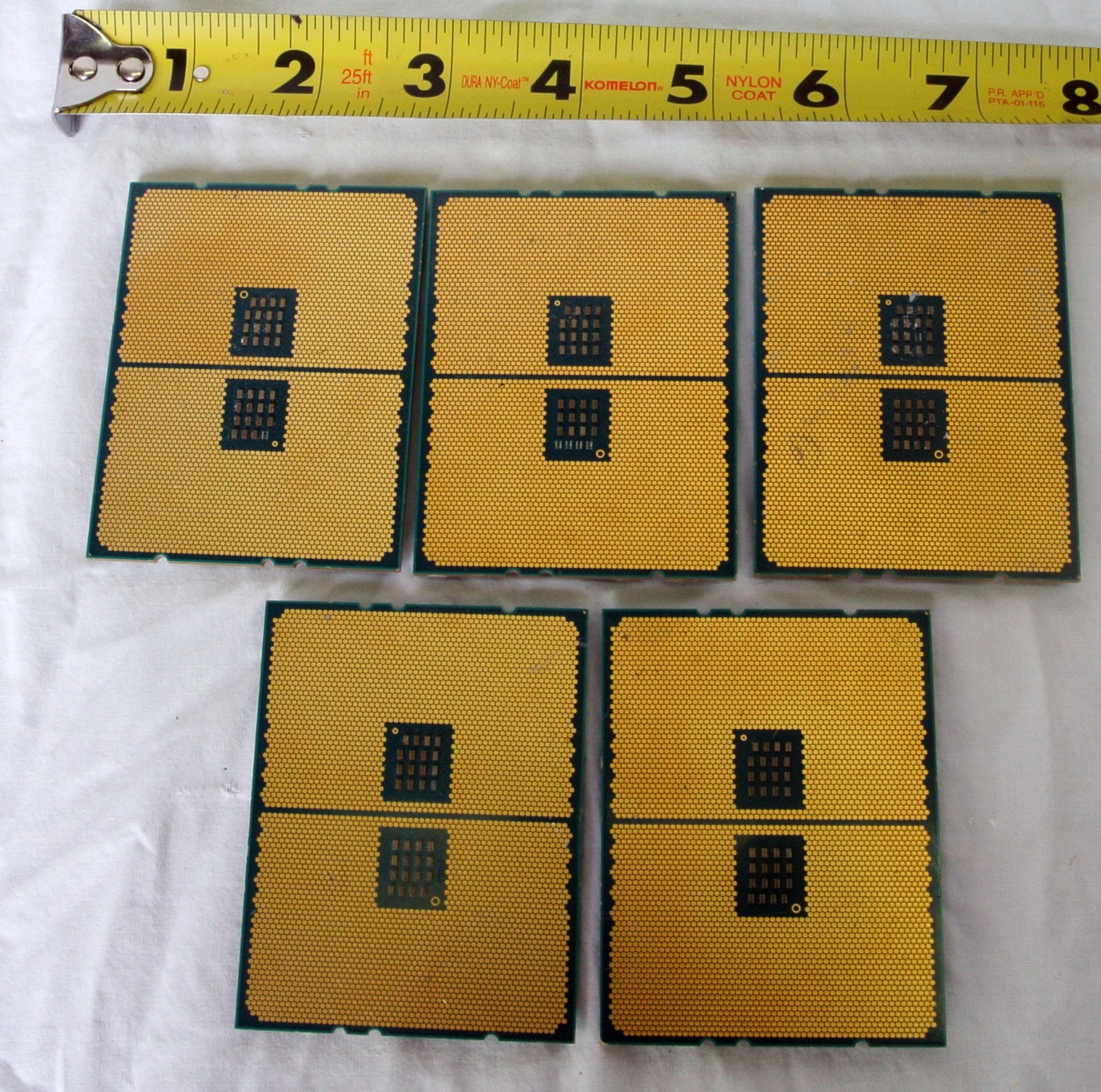 Lot of 5 AMD? SP3 TR4 Server CPUs for Scrap / Gold / Display