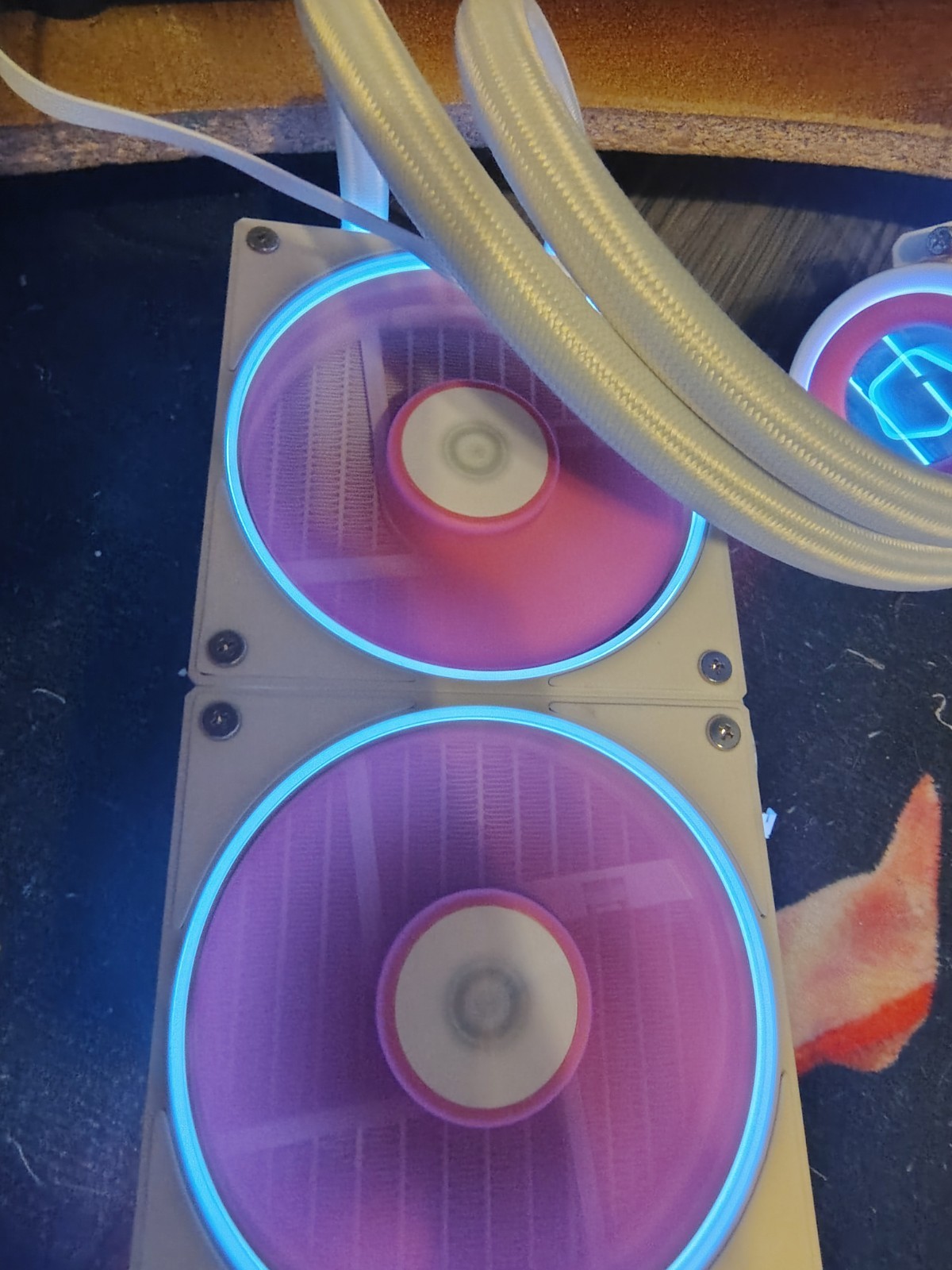 ID-COOLING FX240 INF Pink Edition 240mm Liquid CPU Cooler AIO ARGB Mirror TESTED