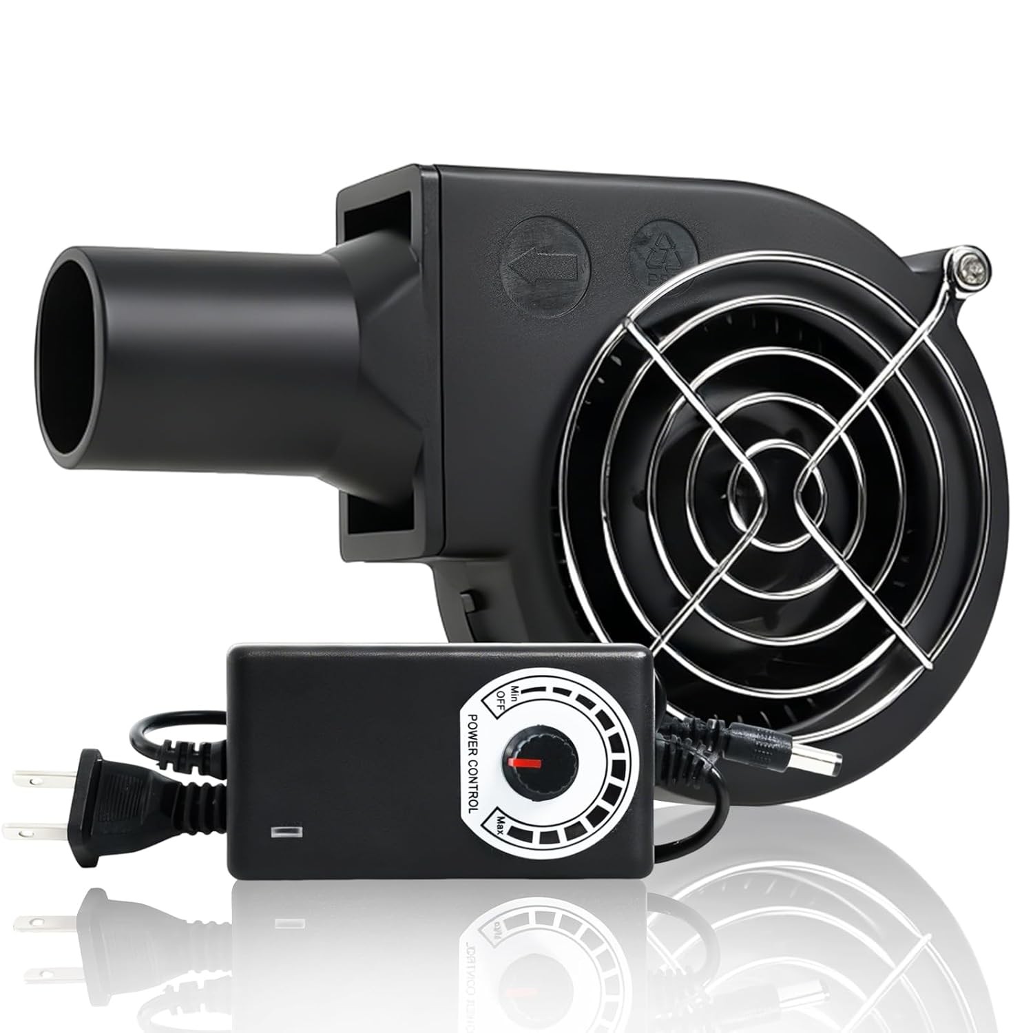 KUNRISE BBQ 97mm × 33mm Blower Fan, High Airflow 110V 120V Variable Speed