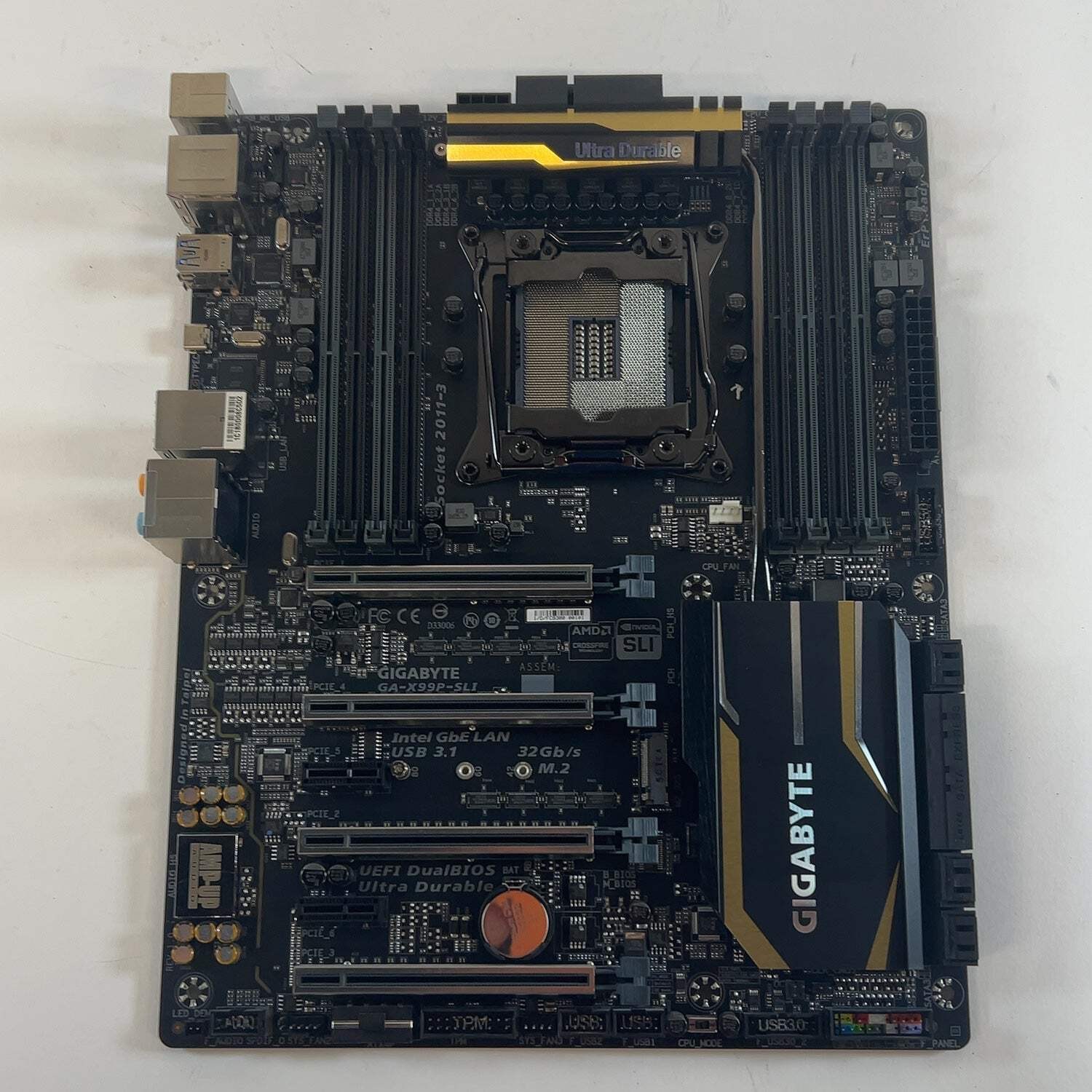 Gigabyte GA-X99P-SLI LGA 2011-v3 ATX Intel DDR4 Motherboard