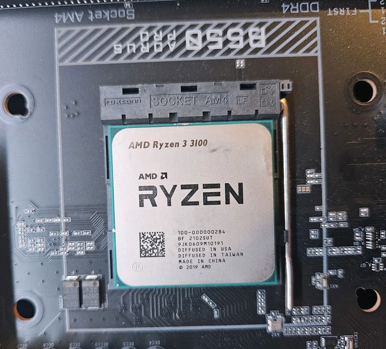 Motherboard CPU Combo Gigabyte B550 Aorus Pro ATX AMD Ryzen 3 3100 AM4 DDR4