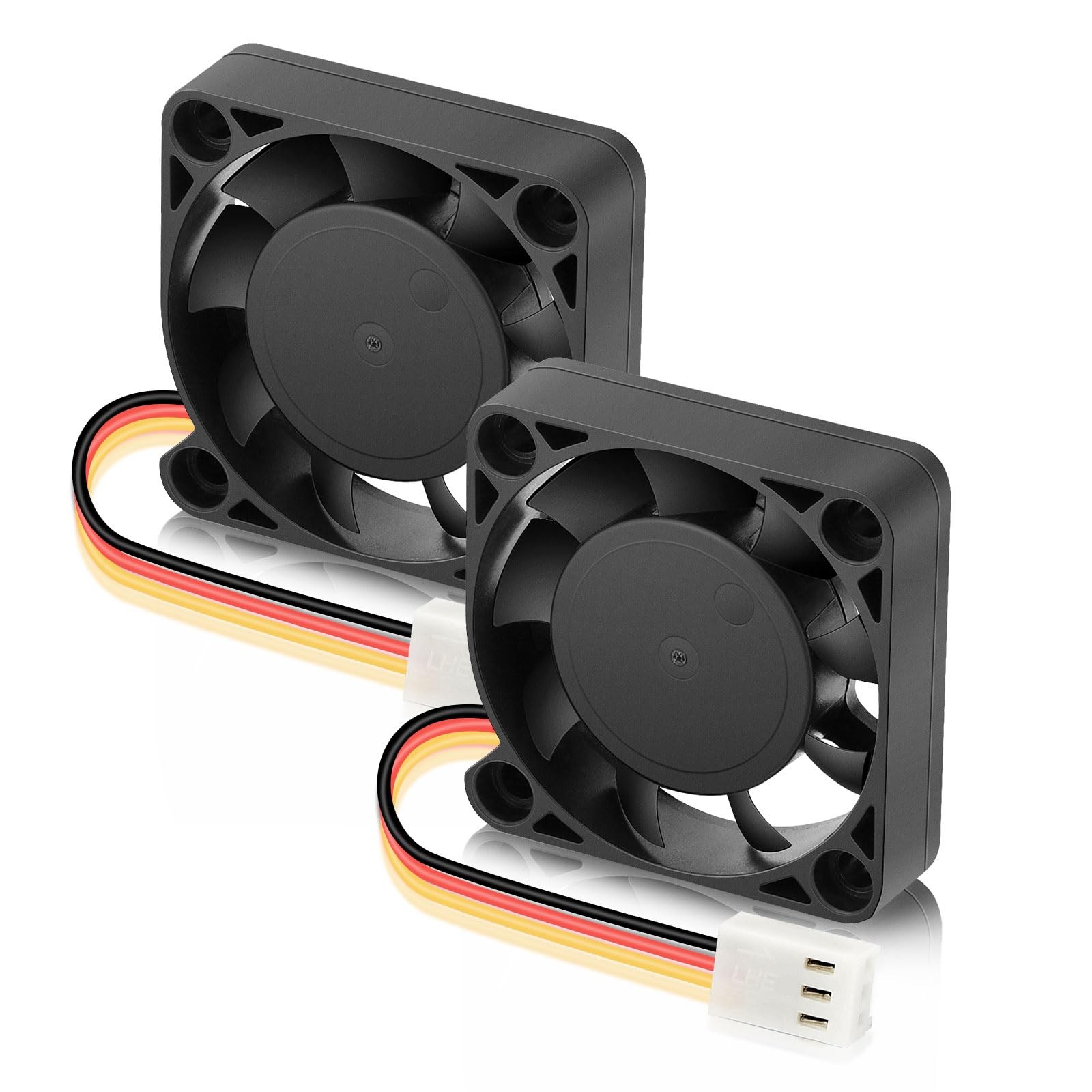 WDERAIR 40mm x 10mm 12V Slim Wing DC Brushless Cooling Fan-High Speed SW40