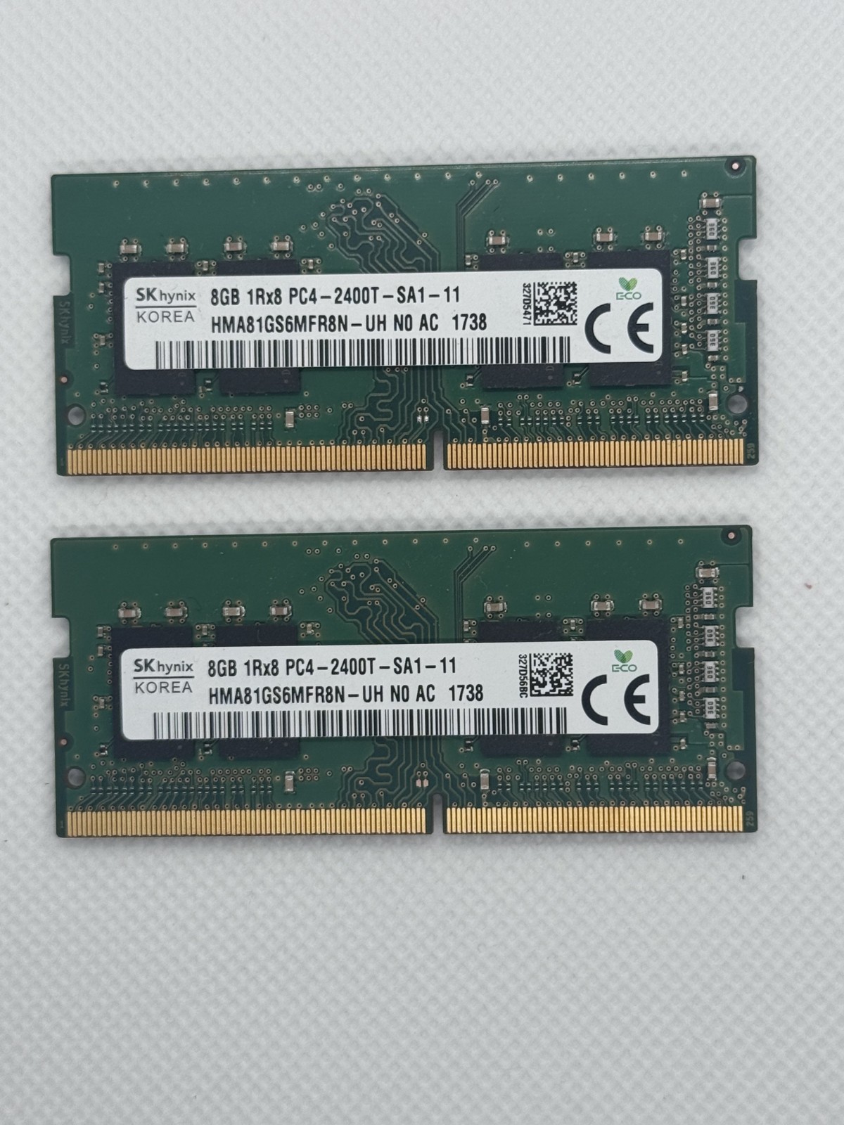 SK hynix 8GB x 2 PC4-19200T-S DDR4-2400T HMA81GS6AFR8N-UH