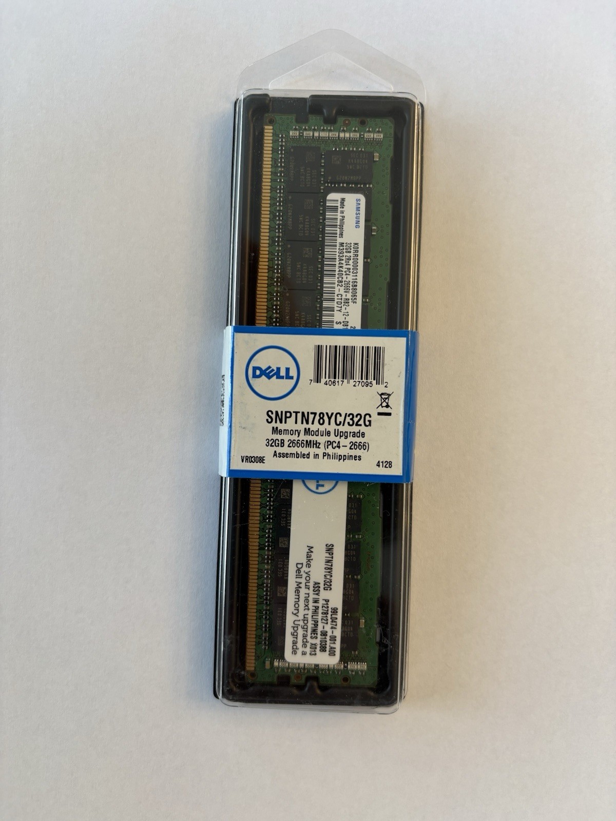 Dell 32GB DDR4-2666 RDIMM SNPTN78YC/32G A9781929 TN78Y 0TN78Y Server Memory RAM