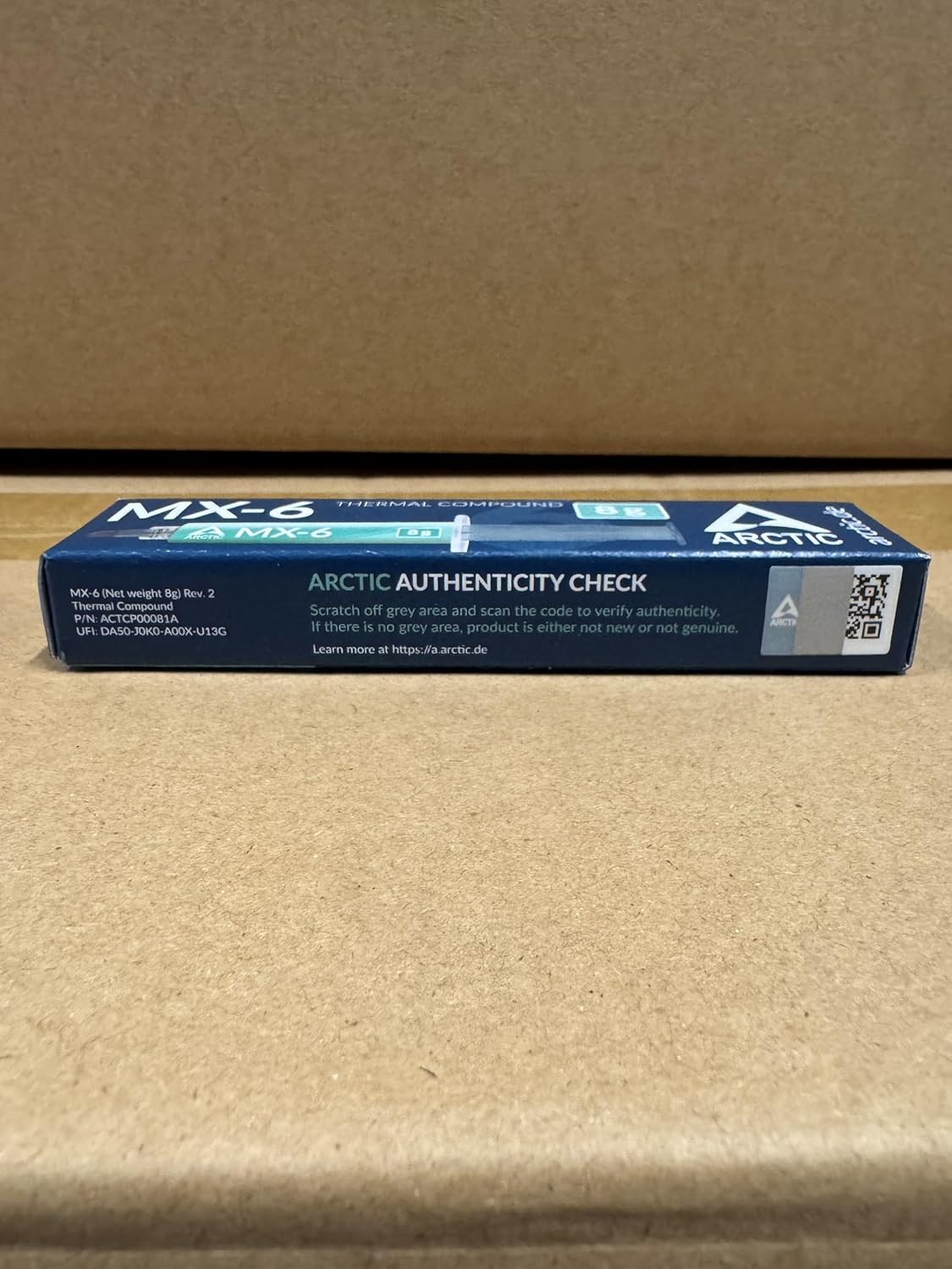 ARCTIC MX-6 (8 G) – Ultimate Performance Thermal Paste for CPU, Consoles, Graphi