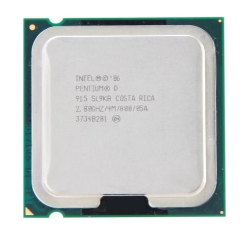 Intel Pentium D 915 2.80GHz 4MB 800MHz LGA775 CPU SL9KB Presler Dual-Core CPU