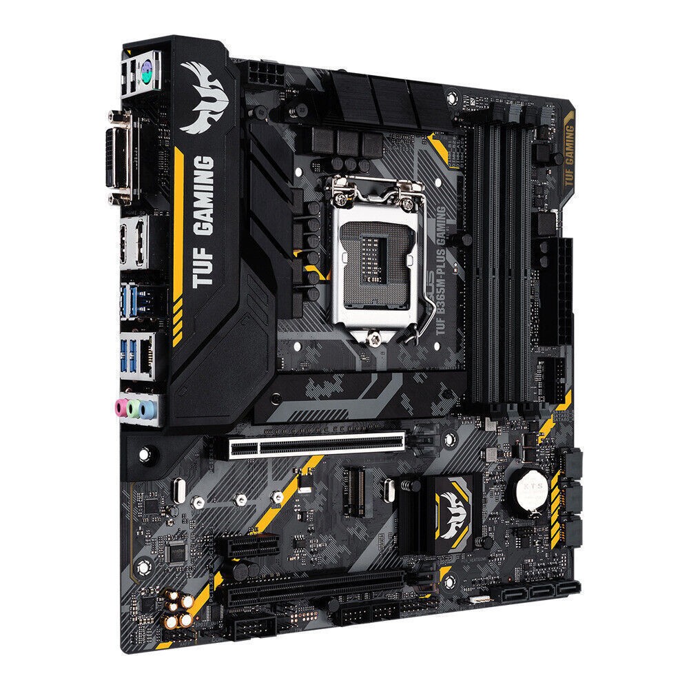 ASUS TUF B365M-PLUS GAMING Motherboard Intel B365 LGA1151 DDR4 Core M.2 DVI mATX