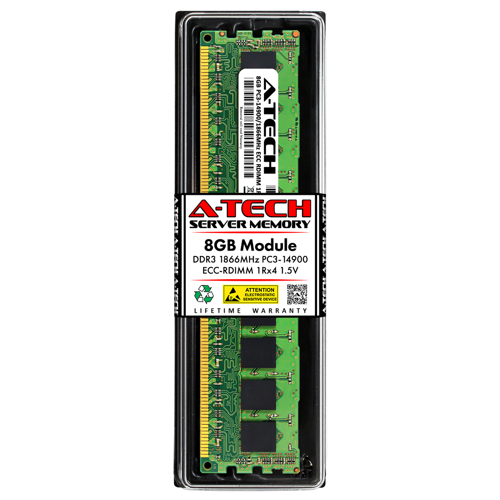 8GB 1Rx4 PC3-14900R RDIMM ASUS RS700-X7/PS4 RS720-E7-RS24-EG Memory RAM