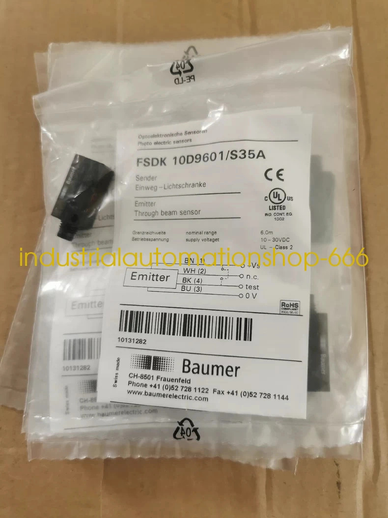 1PC NEW FSDK 10D9601/S35A photoelectric switch Via DHL or FedEX