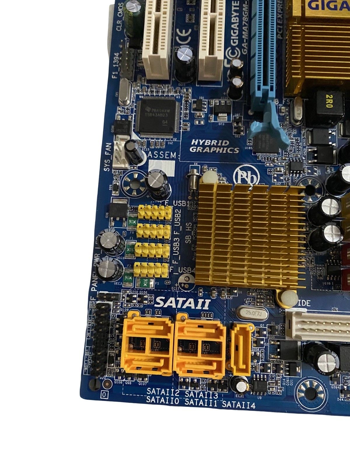 GIGABYTE GA-MA78GM-S2H Motherboard AMD AM2+ HDMI NOS New Old Stock