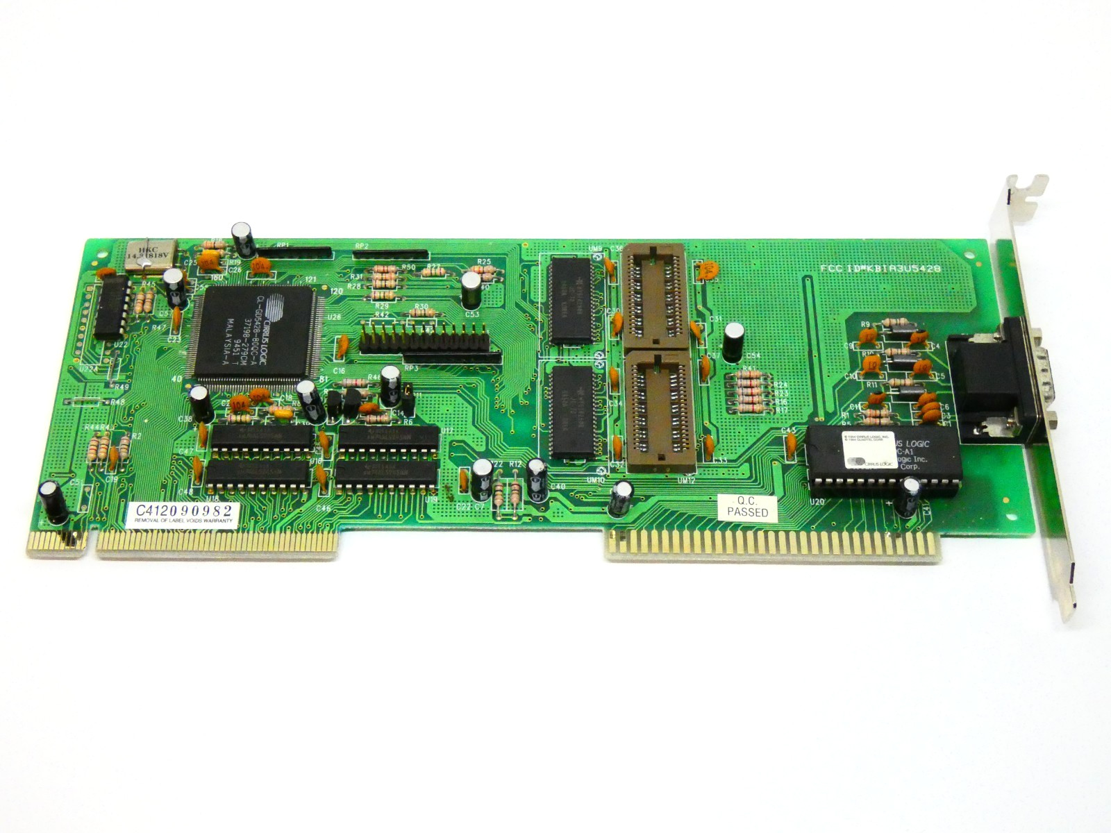 CIRRUS LOGIC CL-GD5428-80QC-A 1MB VLB VESA VGA Card – VLB VESA Slot