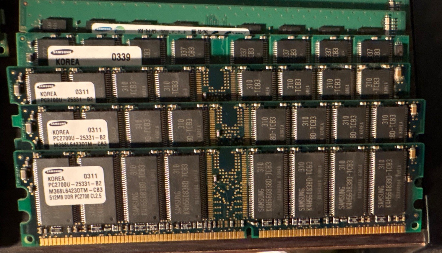 Lot 24 miscellaneous DDR3 and some other rams extra