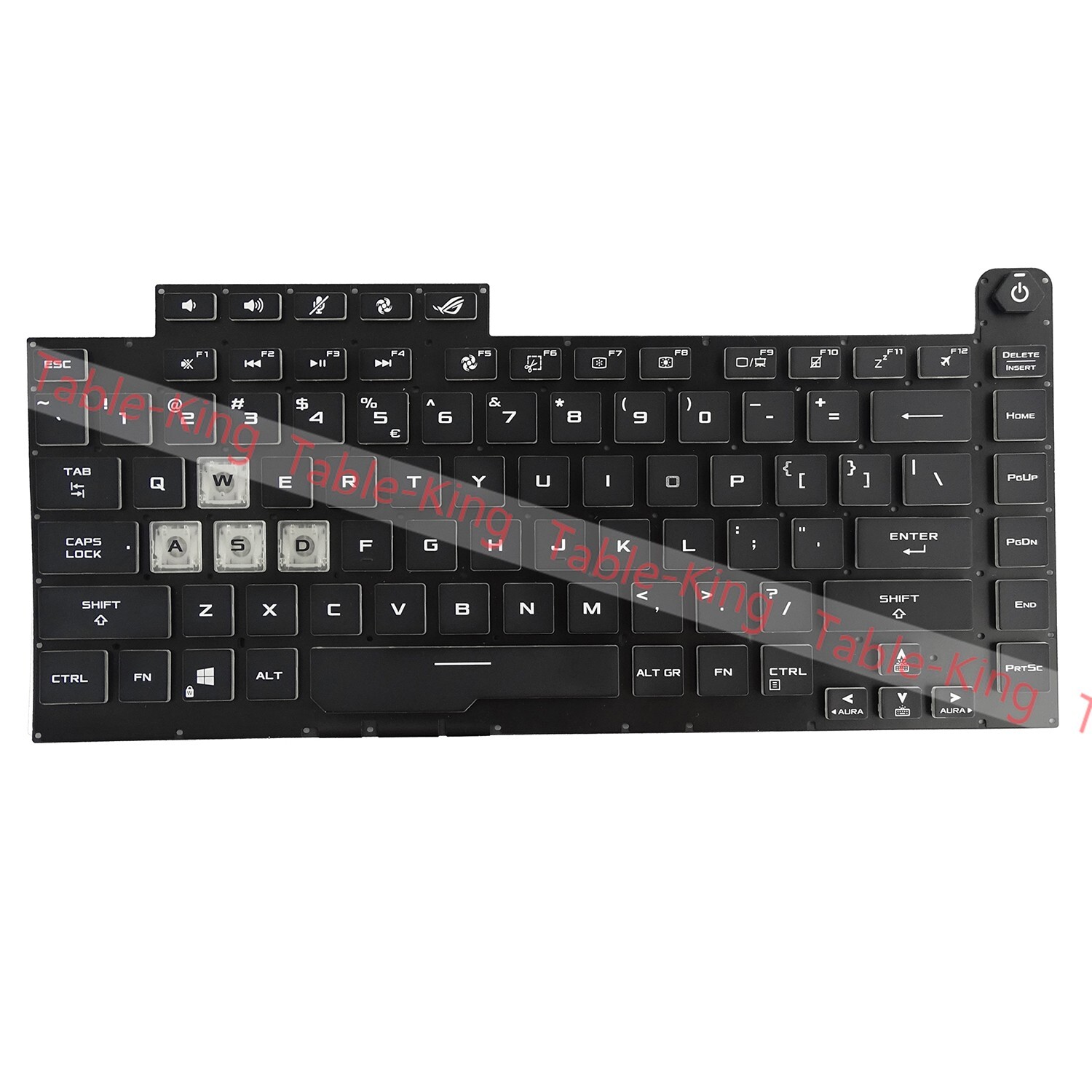 US Single Color Backlit Keyboard for Asus ROG Strix G512 G512L G512LV G512LW