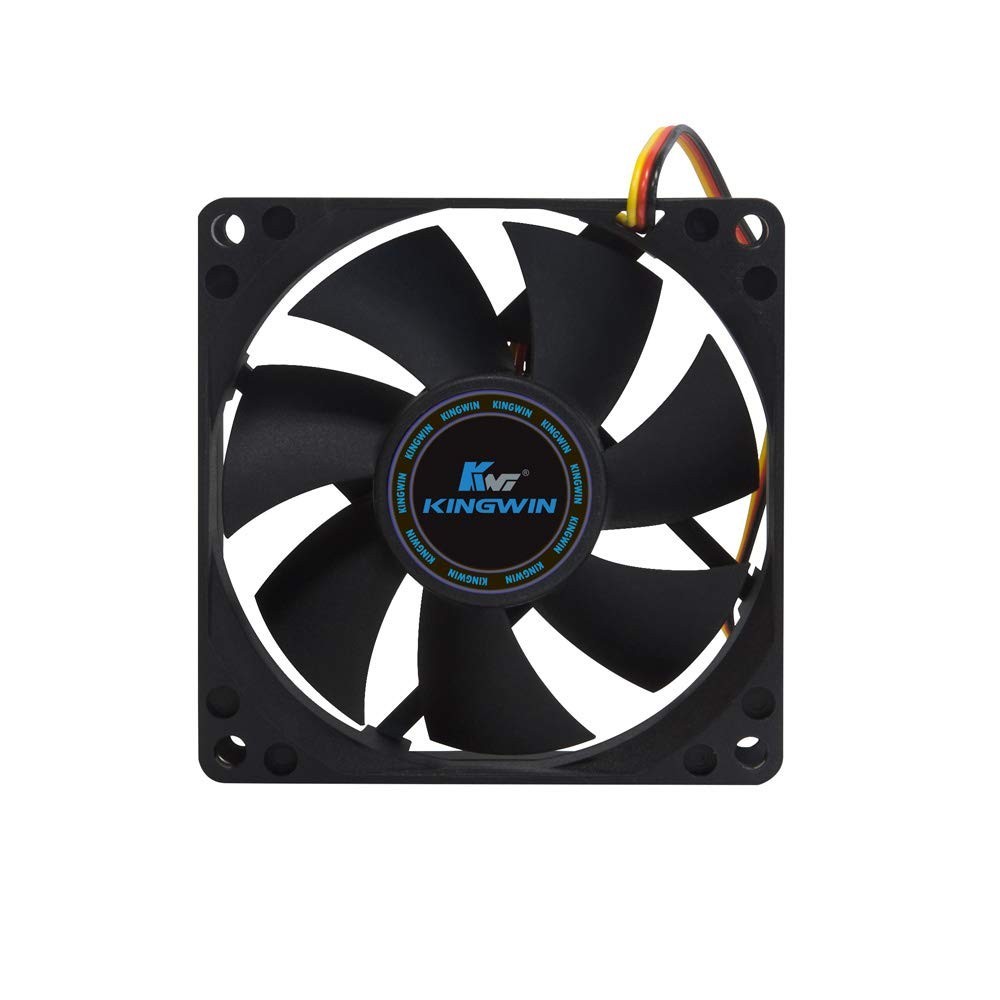 80mm Silent PC Cooling Fan – Quiet Operation, High Airflow for Gaming & Mining