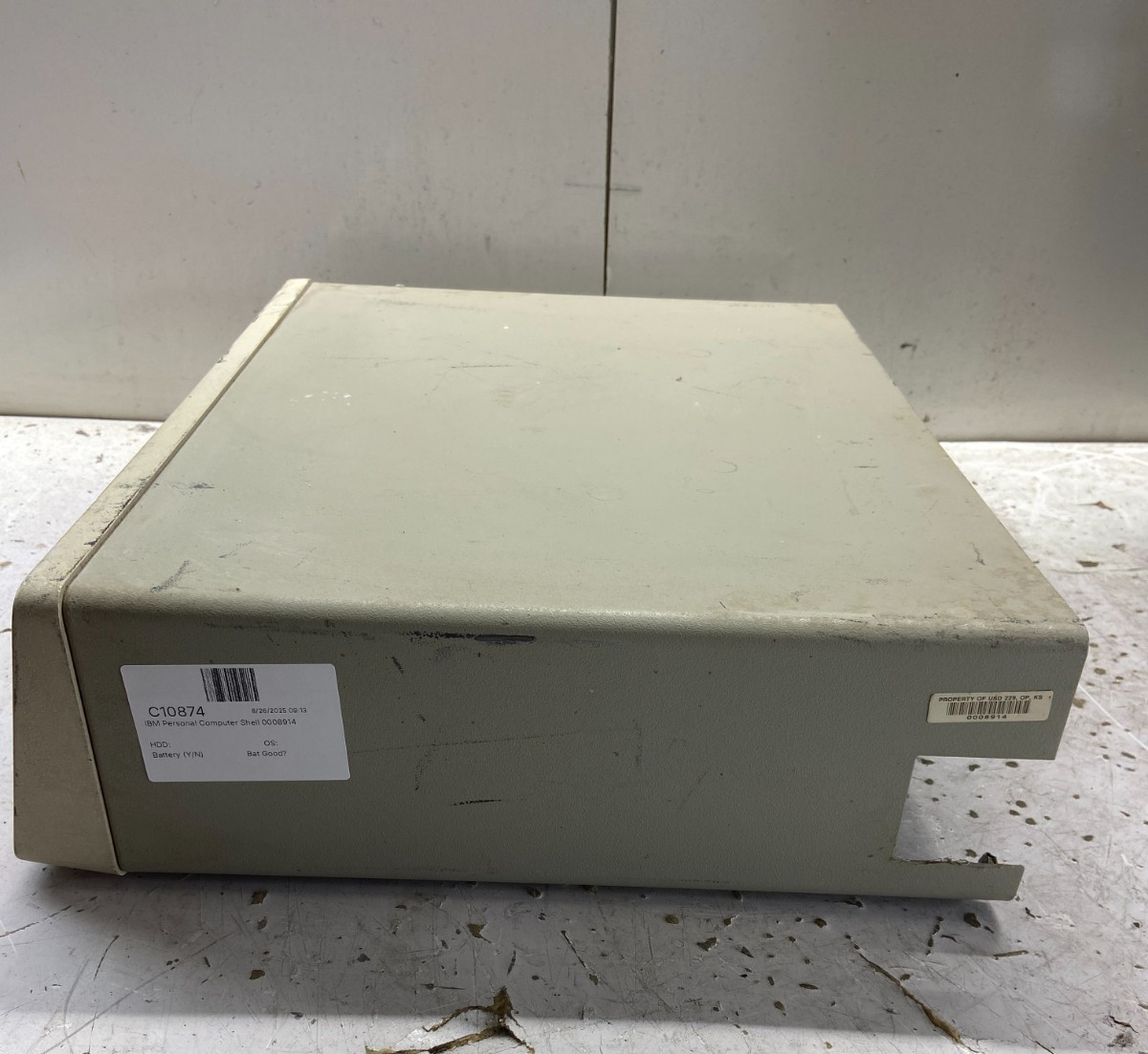 IBM Personal Computer Shell Top Cover 0008914
