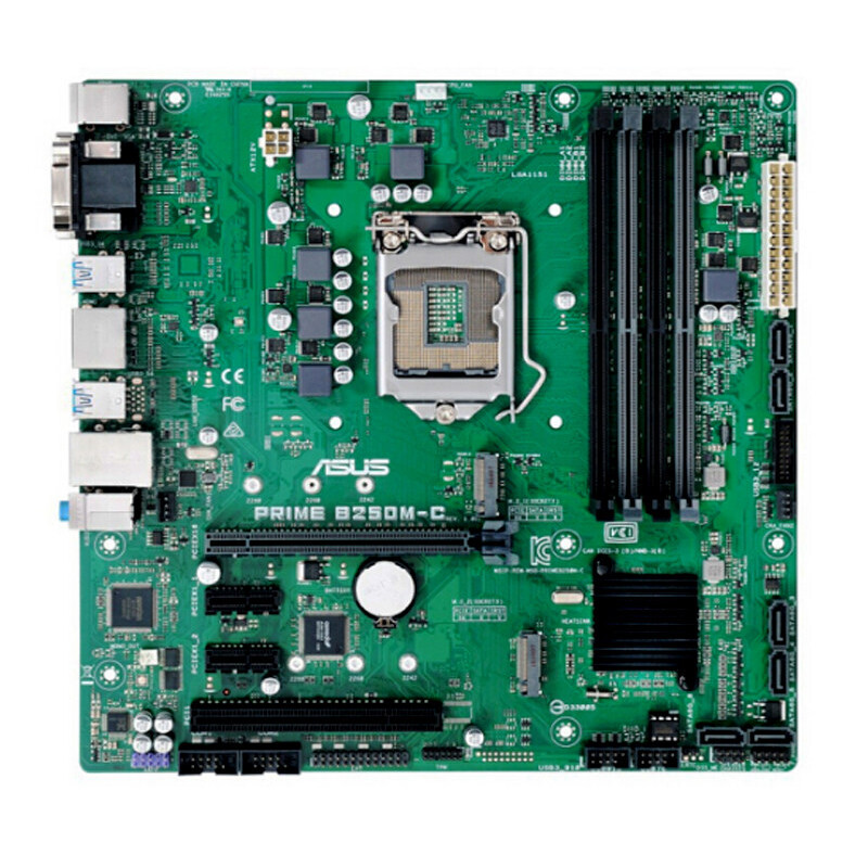 For Asus PRIME B250M-C Motherboard LGA1151 DDR4 Micro ATX Mainboard