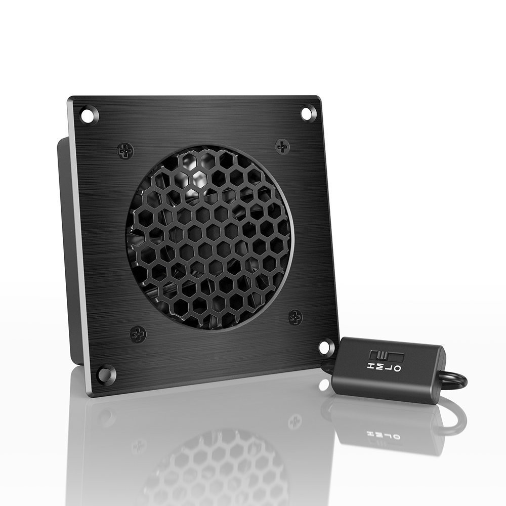 AC Infinity AIRPLATE S1, Quiet Cooling Fan System 4″ with Speed Control, for …