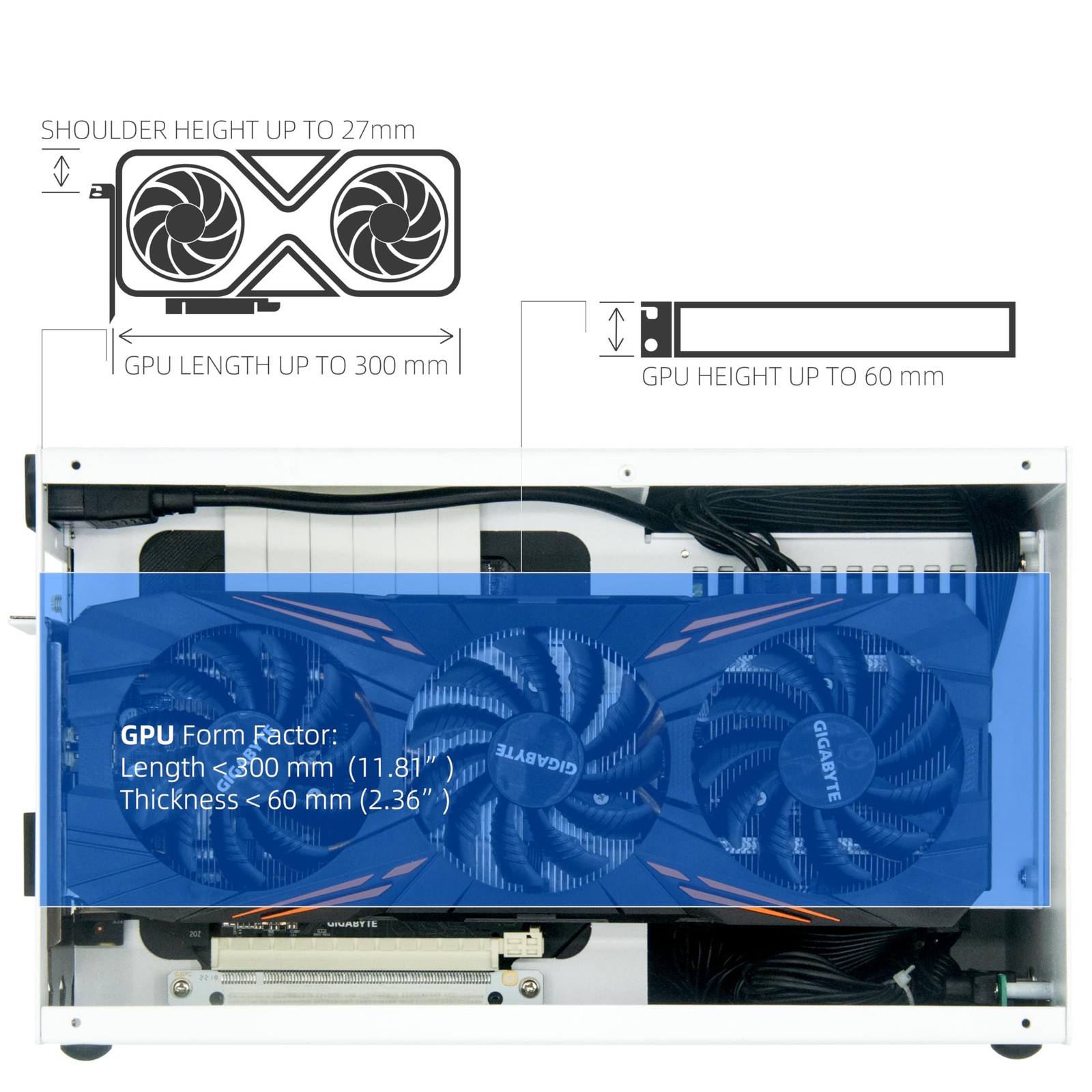 K49WW Mini ITX Case 8.3L Standard Edition