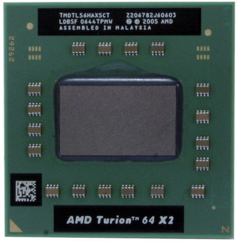 AMD Turion 64 X2 1.8GHz & Thermo-grease, Dual-Core (TMDTL56HAX5CT) Socket S1 CPU