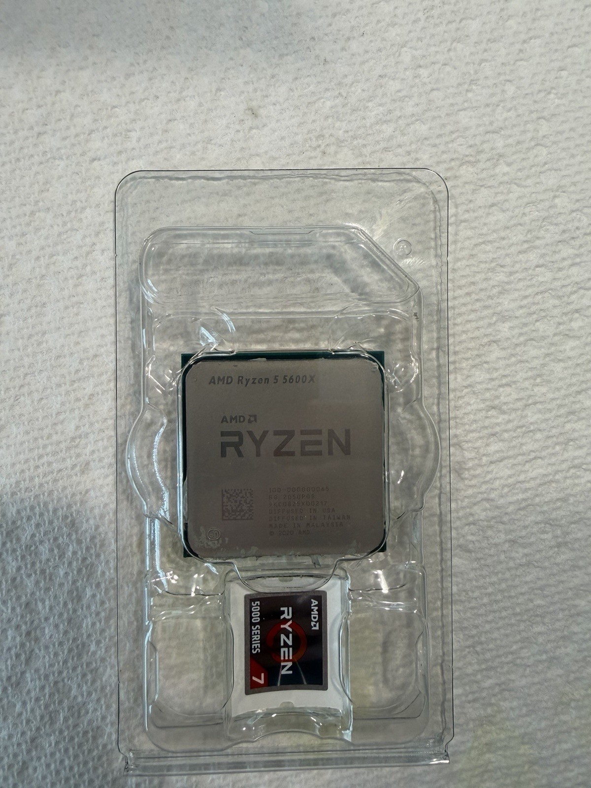 AMD Ryzen 5 5600X 3.7 GHz 6 Cores (100-000000065) Processor