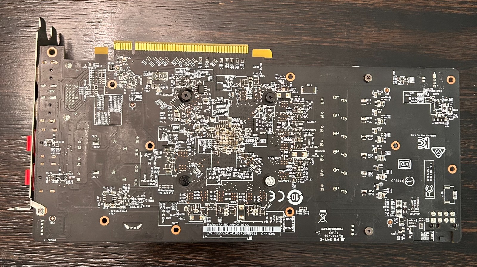 MSI Radeon Armor RX 580 4GB GDDR5 Graphics Card (RX 580 ARMOR 4G OC)