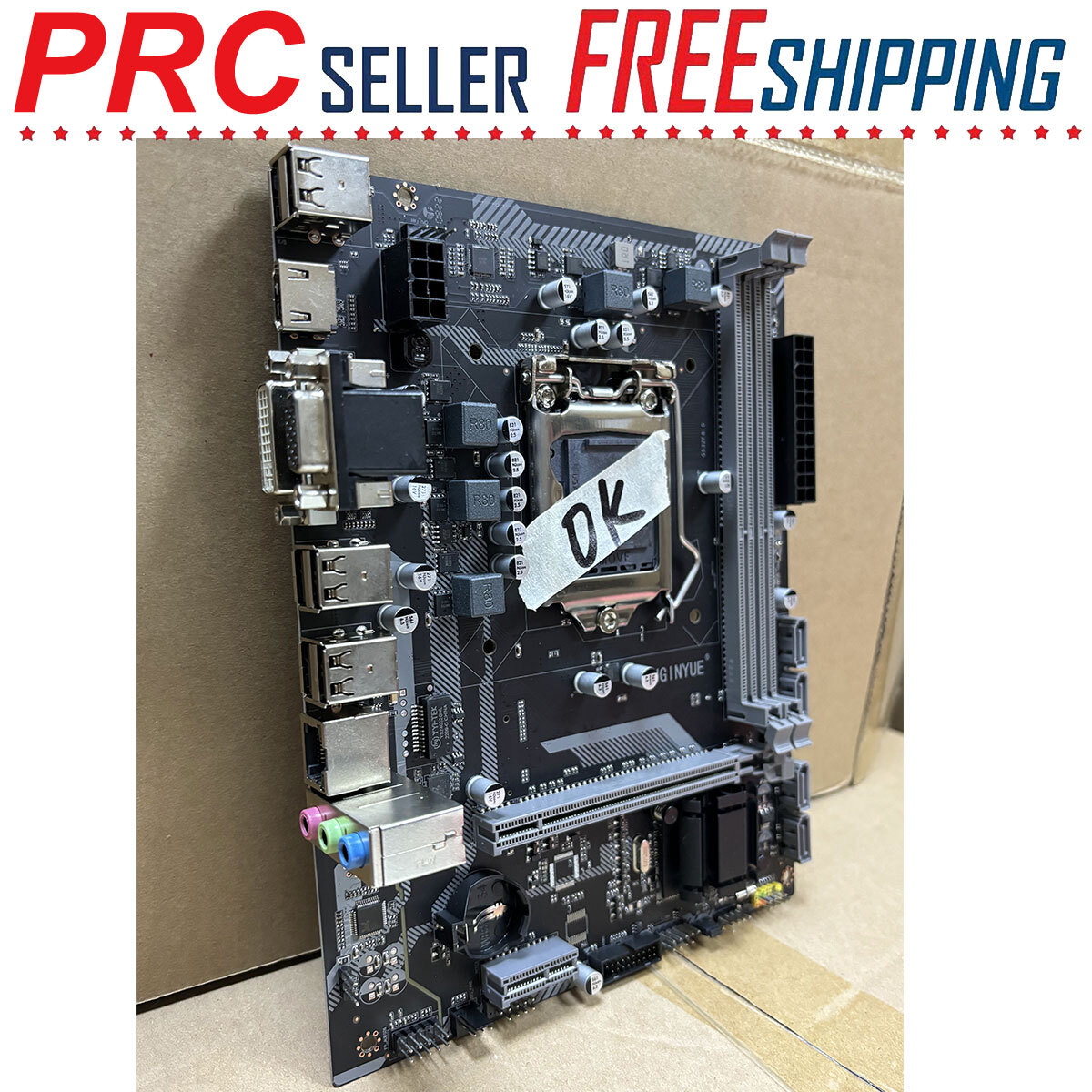 LGA 1155 H61 Motherboard SATA II USB 3.0 2*DDR3 Desktop RAM with HDMI DVI Slot
