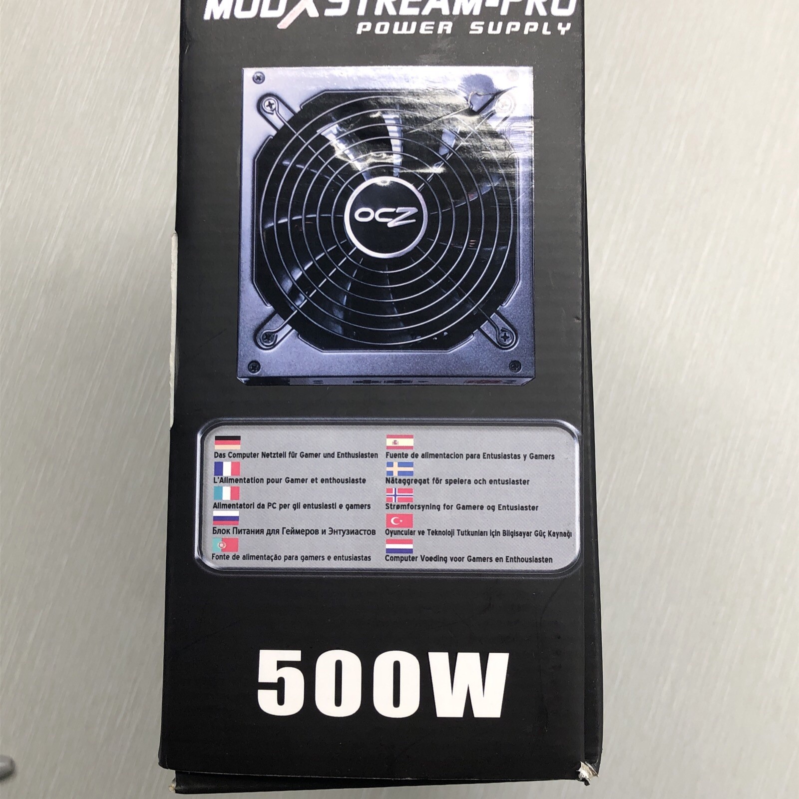OCZ ModXStream Pro 500 W Computer Power Supply – NEW