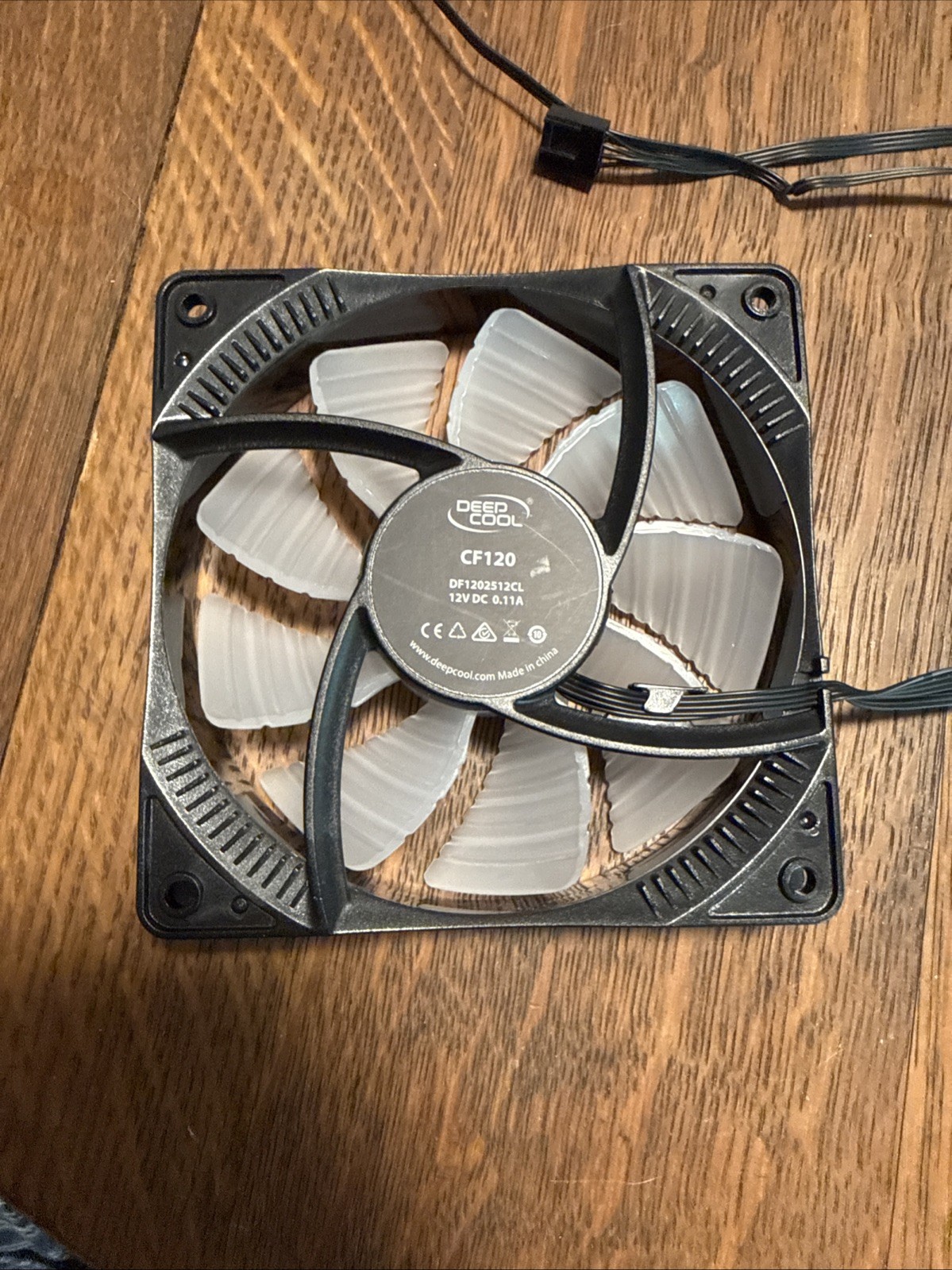 Deepcool ARGB CF120 (DF1202512CL) 120 mm Desktop Case Fans (3 Count)
