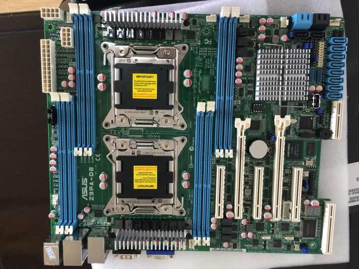 For Asus Z9PA-D8 Motherboard LGA2011 Dual CPU Supports E5-2680V2 C60264GB