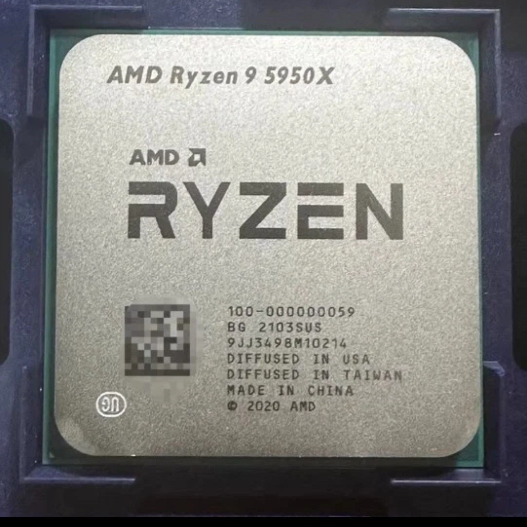 AMD Ryzen 9 5950X CPU High-Performance 16-Core